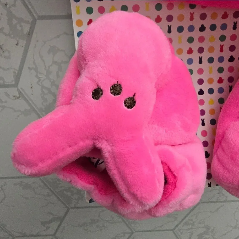 New pink Peeps Baby girl Set Includes Hat, Bib, Booties Easter Bunny PEPPIN CUTE